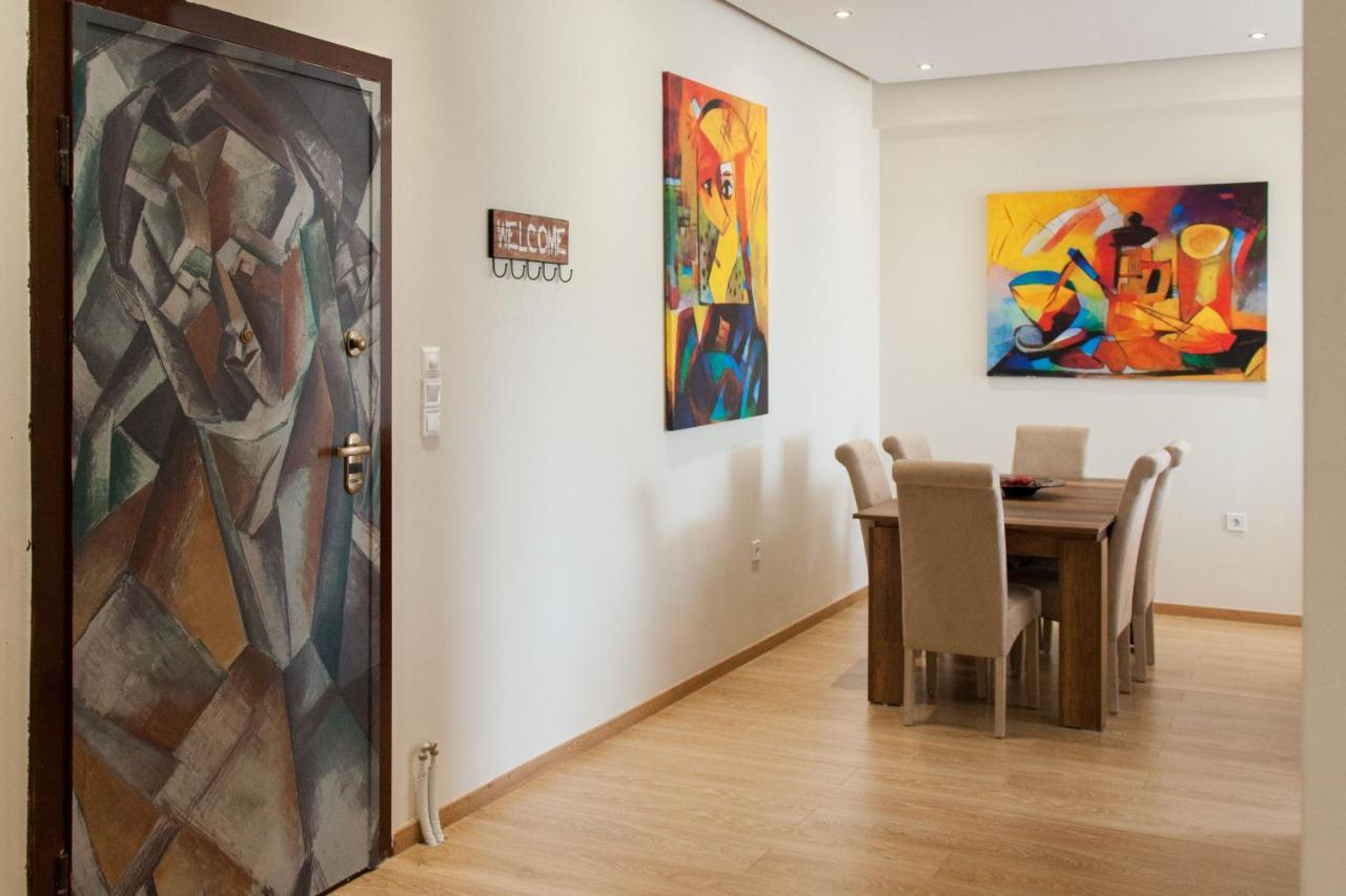 Modern Apt In Glyfada A Breath Away From The Sea - The View Atény Exteriér fotografie