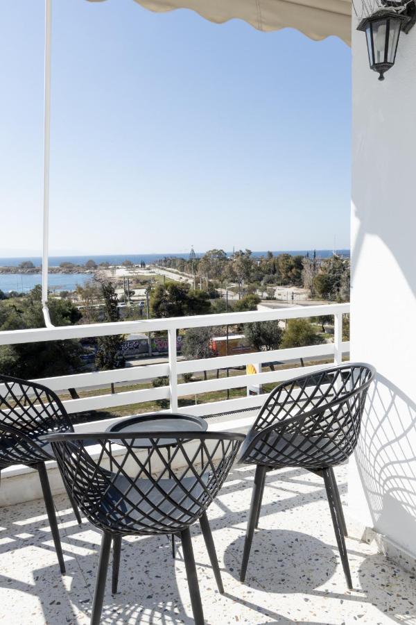 Modern Apt In Glyfada A Breath Away From The Sea - The View Atény Exteriér fotografie