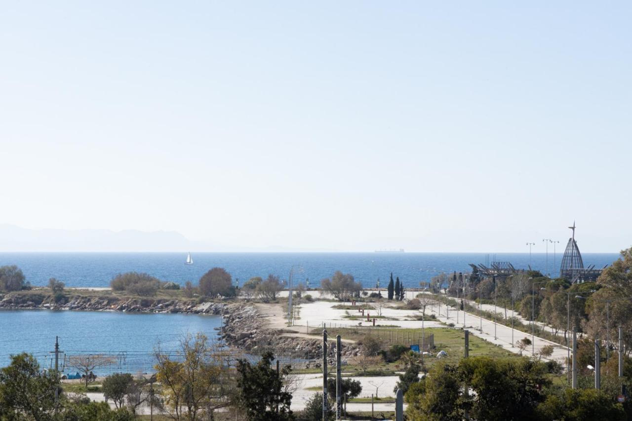 Modern Apt In Glyfada A Breath Away From The Sea - The View Atény Exteriér fotografie
